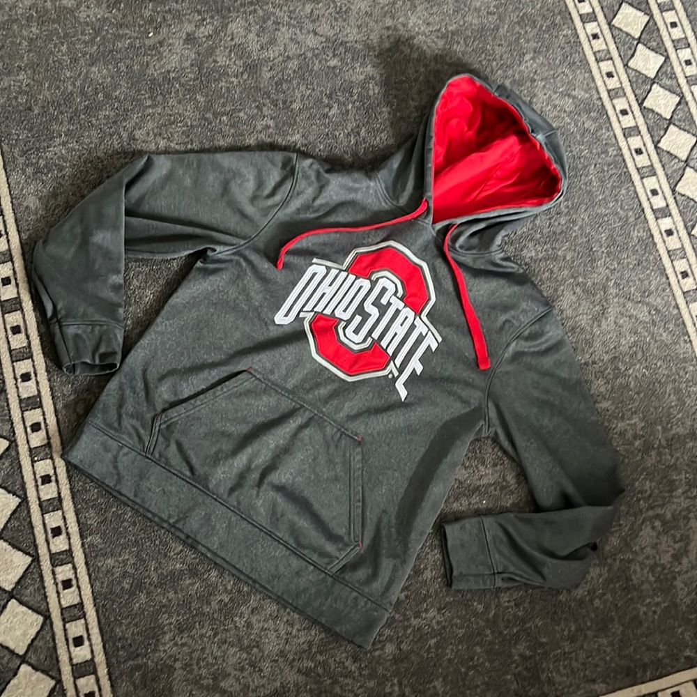 Scarlet & Gray Ohio State hoodie